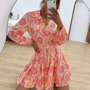 Colorful Patterned Dress